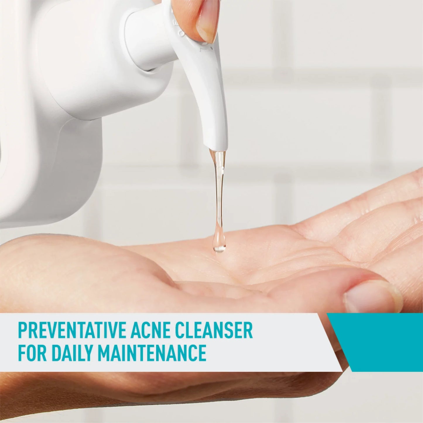 CeraVe Acne Control Cleanser 8 oz – Salicylic Acid for Blemish-Free Skin
