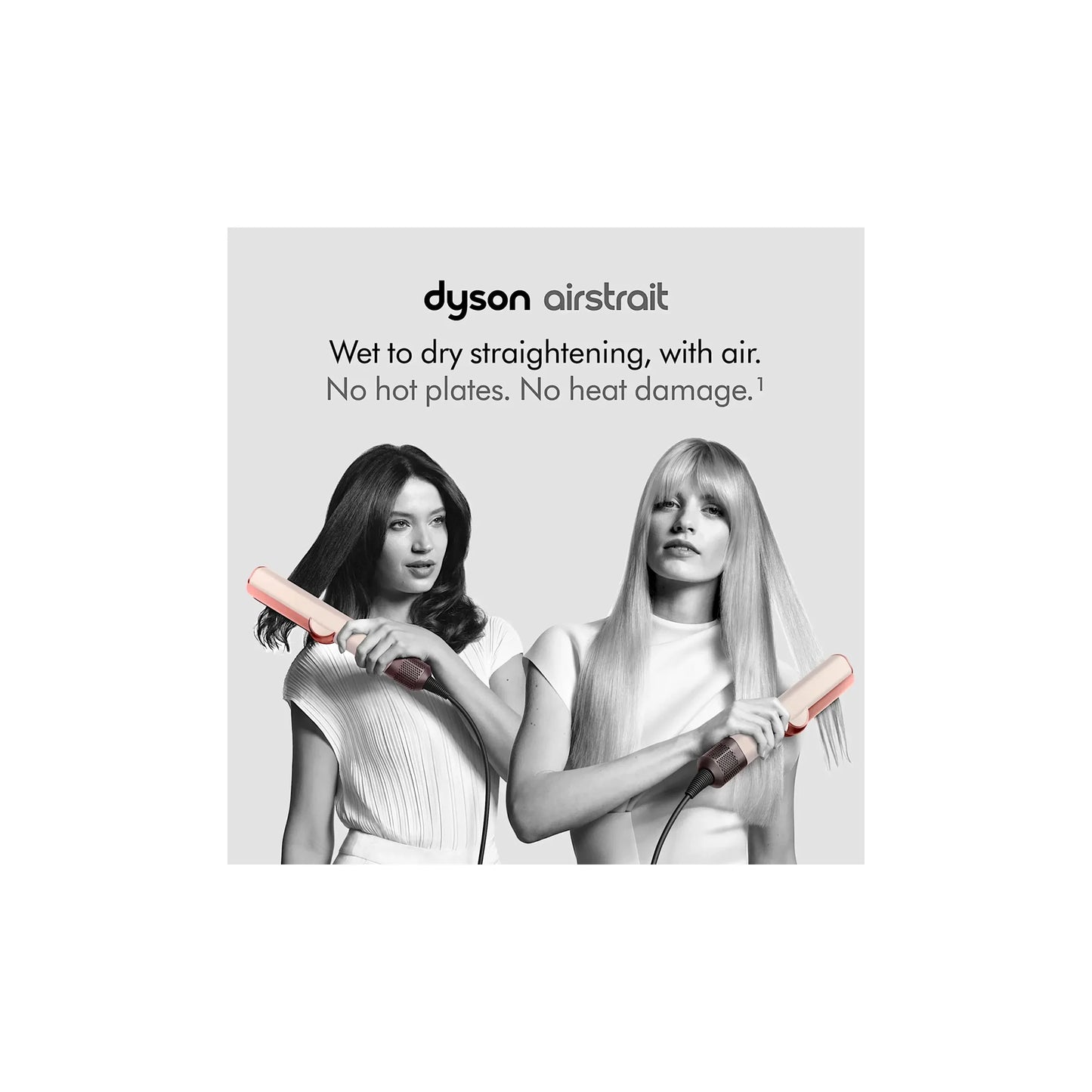 Dyson Airstrait Straightener – Ceramic Pink & Rose Gold