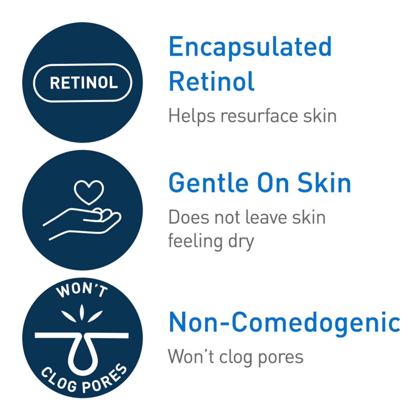 CeraVe Resurfacing Retinol Serum 1 oz – Smooths Skin Tone & Texture