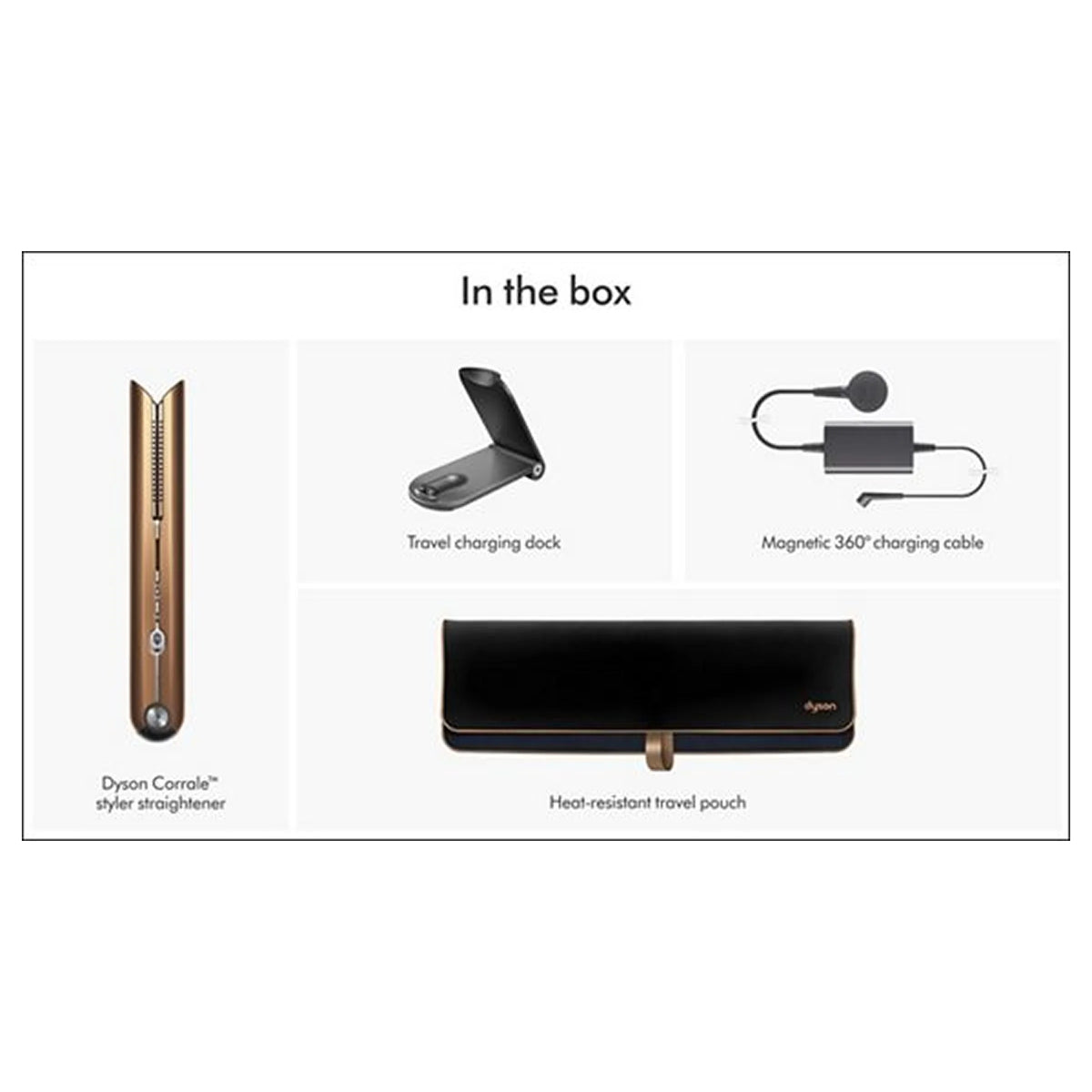 Dyson Corrale styler straightener (Copper/Nickel)