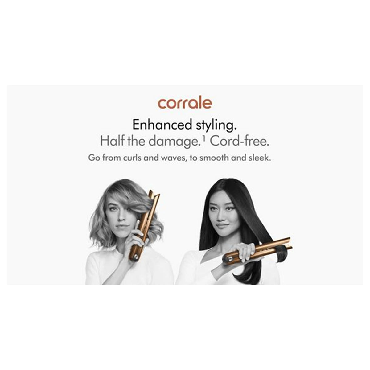 Dyson Corrale styler straightener (Copper/Nickel)