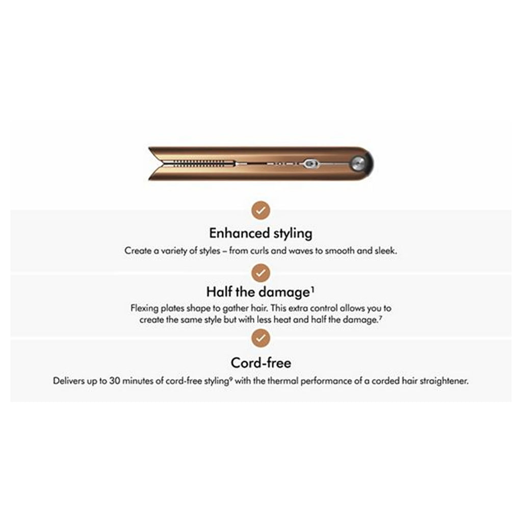 Dyson Corrale styler straightener (Copper/Nickel)