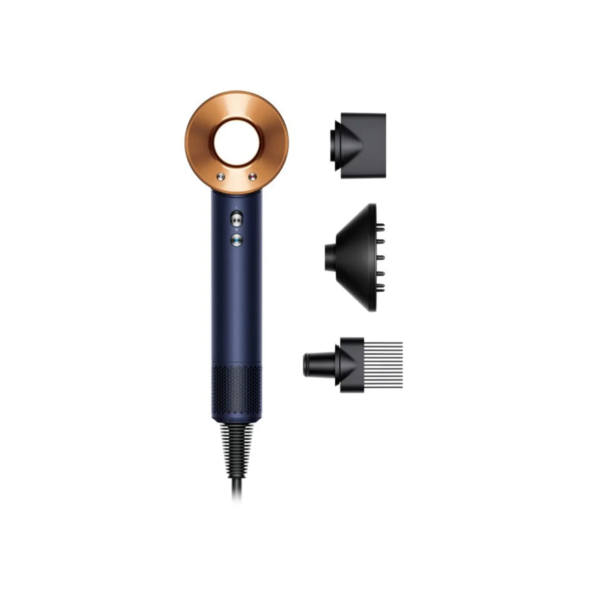 Dyson Supersonic hair dryer Prussian Blue/Rich Copper (3 attachments)