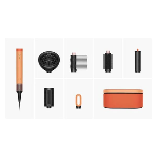 Dyson Airwrap Co-anda2x multi-styler Curly+Coily (Ceramic apricot  Topaz)