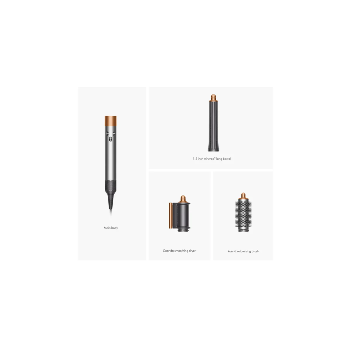 Dyson Airwrap Complete Long (Nickel/Copper) – Brand New - Image 3